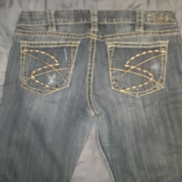 silver jeans frances 18